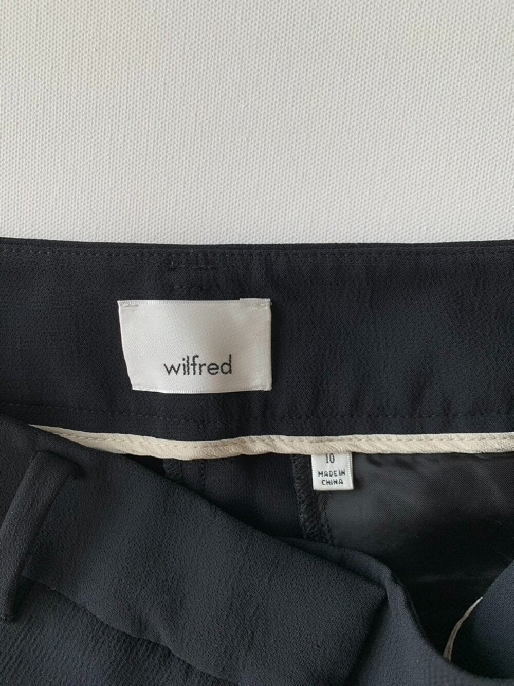 Wilfred pant in Black Size 10 Carrot or cigarette leg - Picture 8 of 10